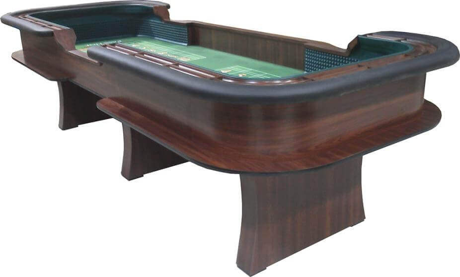 12′ Casino Style Craps Table