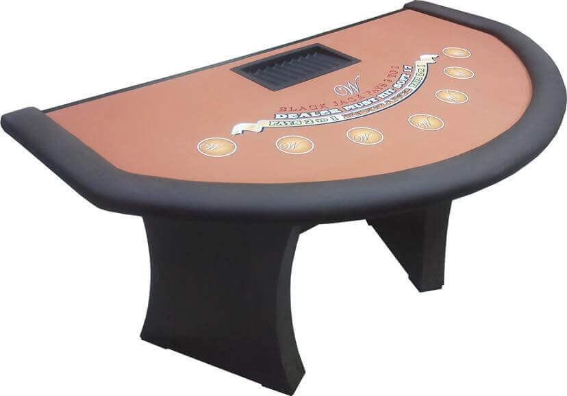 Casino Style Blackjack Table