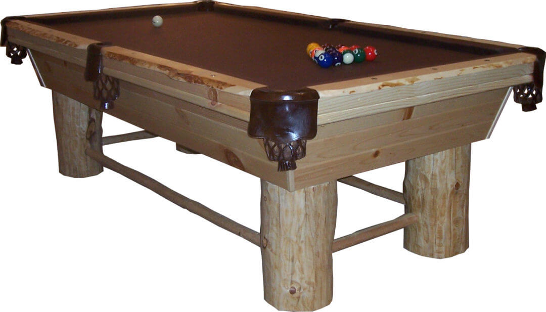 Log Pool Table | Custom Manufacture of Table Games
